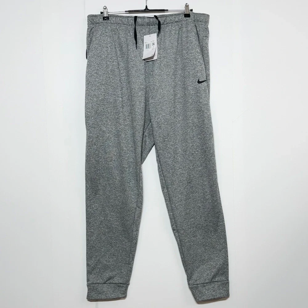 Nike Sweatpants Mens XXLT Tall‎ 38X32 Gray Therma-FIT Training Joggers NEW
